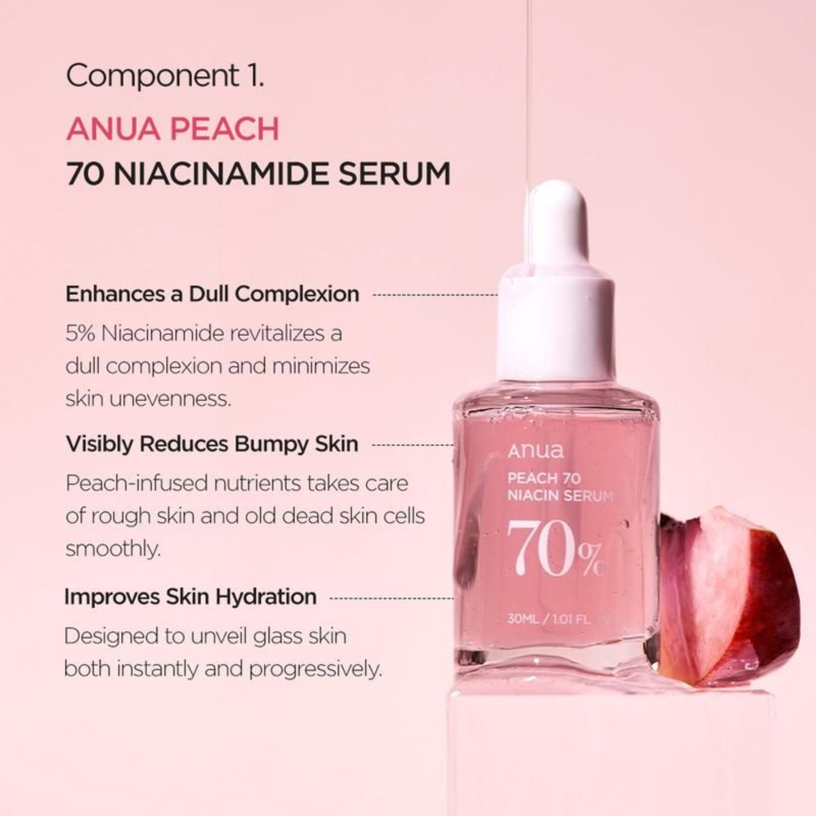Anua Peach 70 Niacin Serum - Image 2