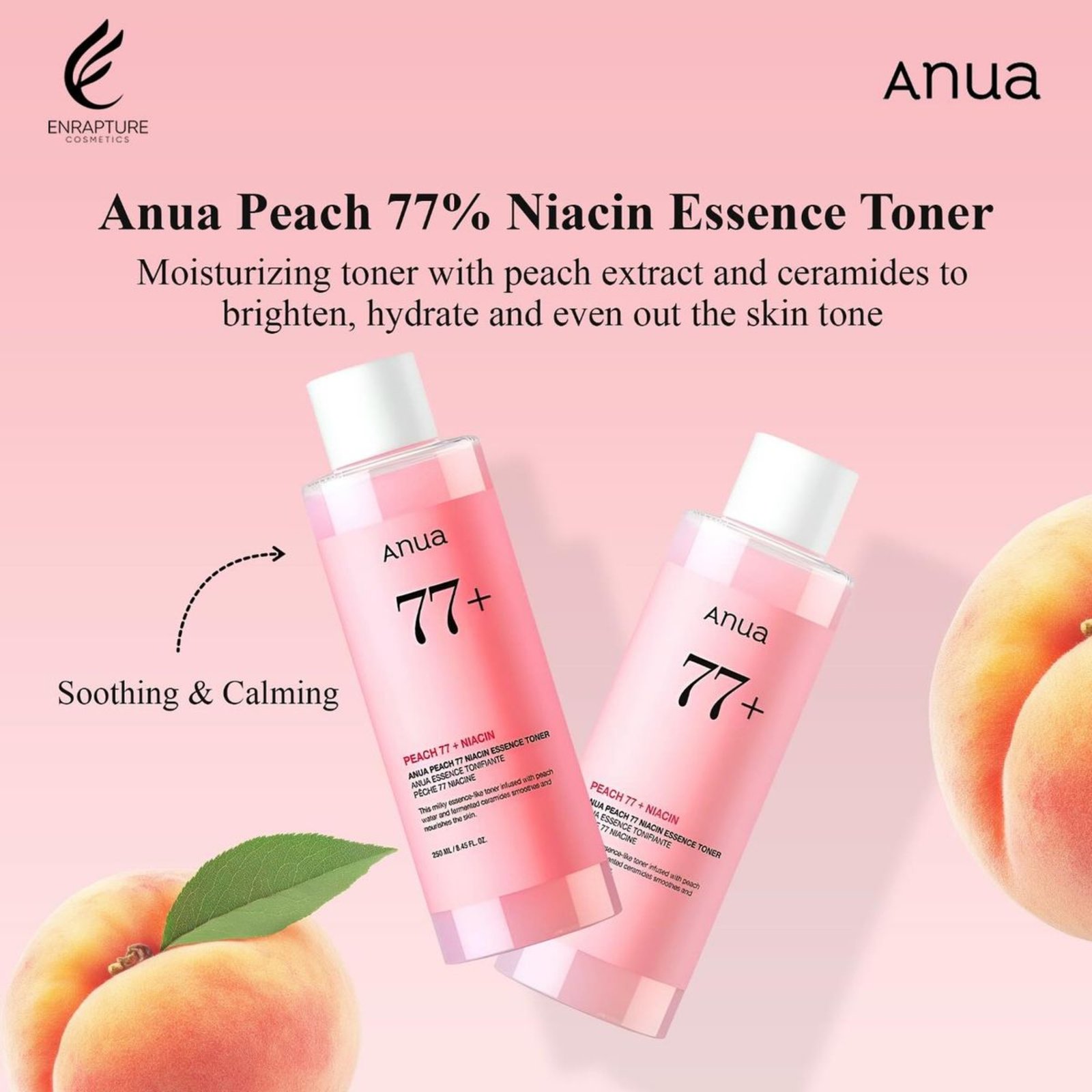 Anua Peach 77 Niacin Essence Toner - Image 4