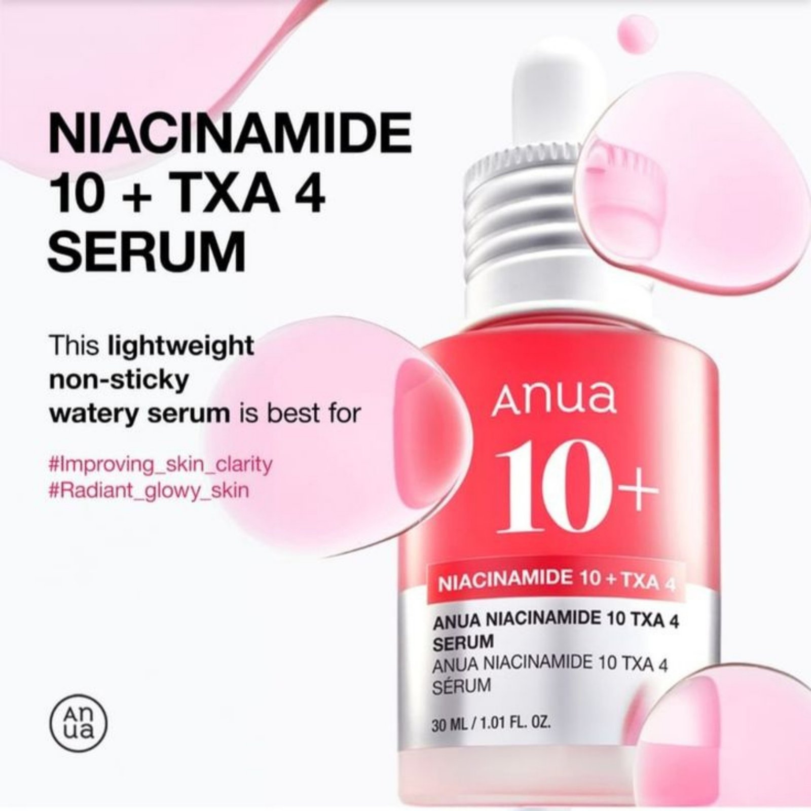 Anua Niacinamide 10% + TXA 4% Dark Spot Correcting Serum - Image 5